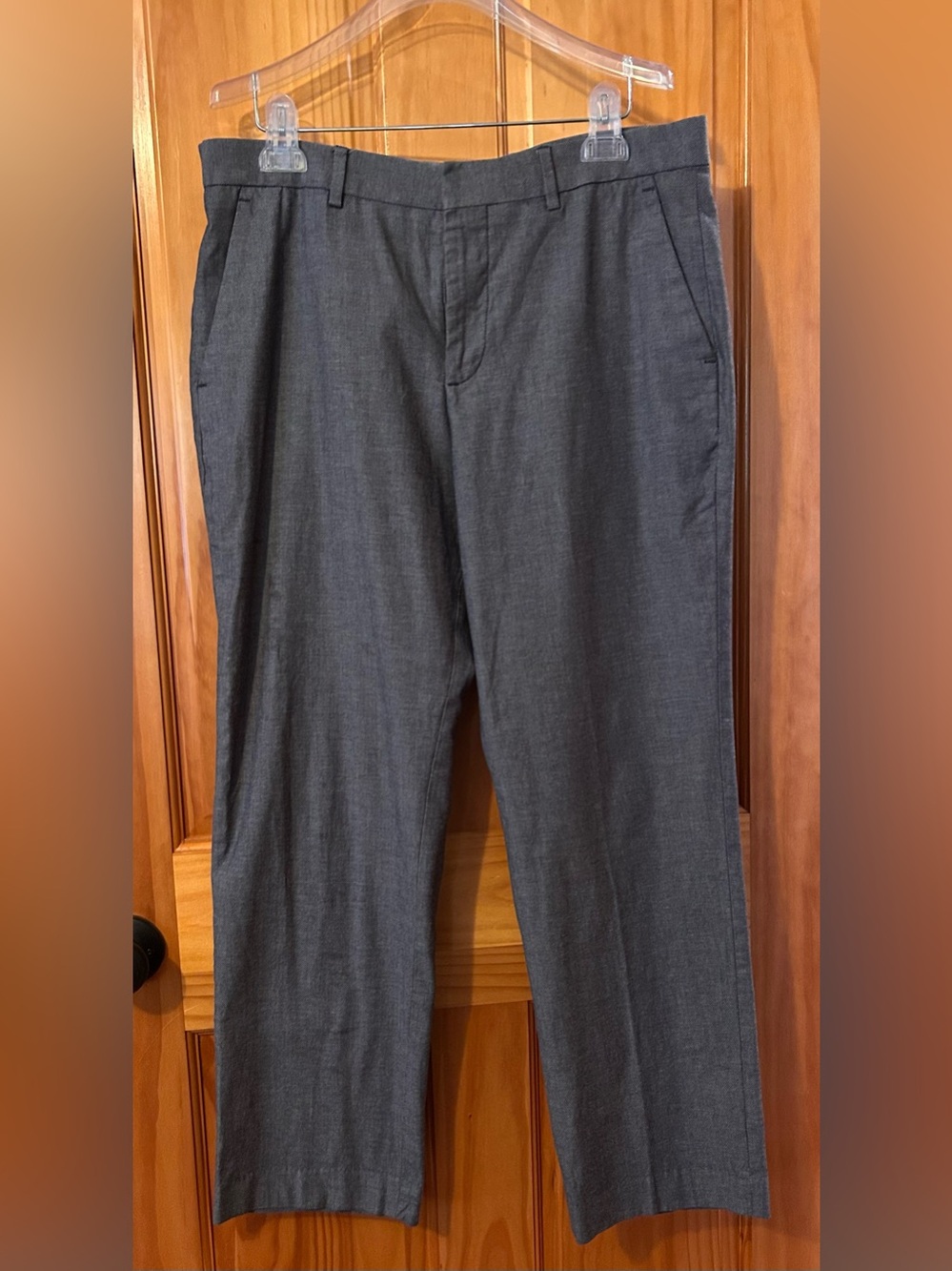 Express Men's Gray Dress Pants